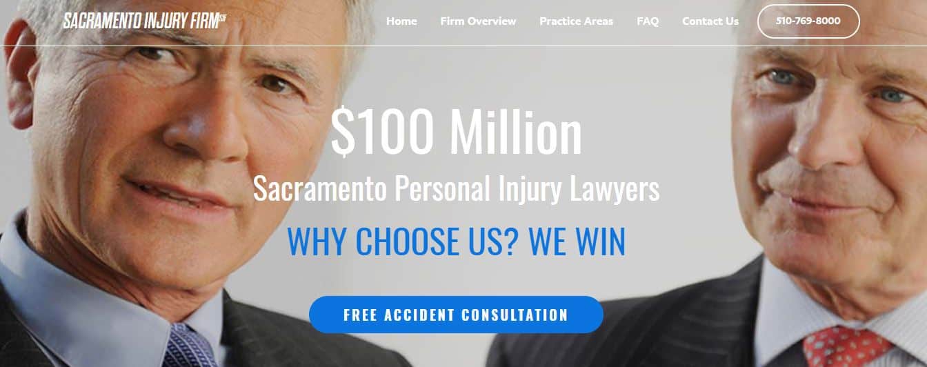 Sacramento Injury Firm – Law Office