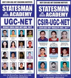 Statesman Academy – UGC NET Coaching in Chandigarh