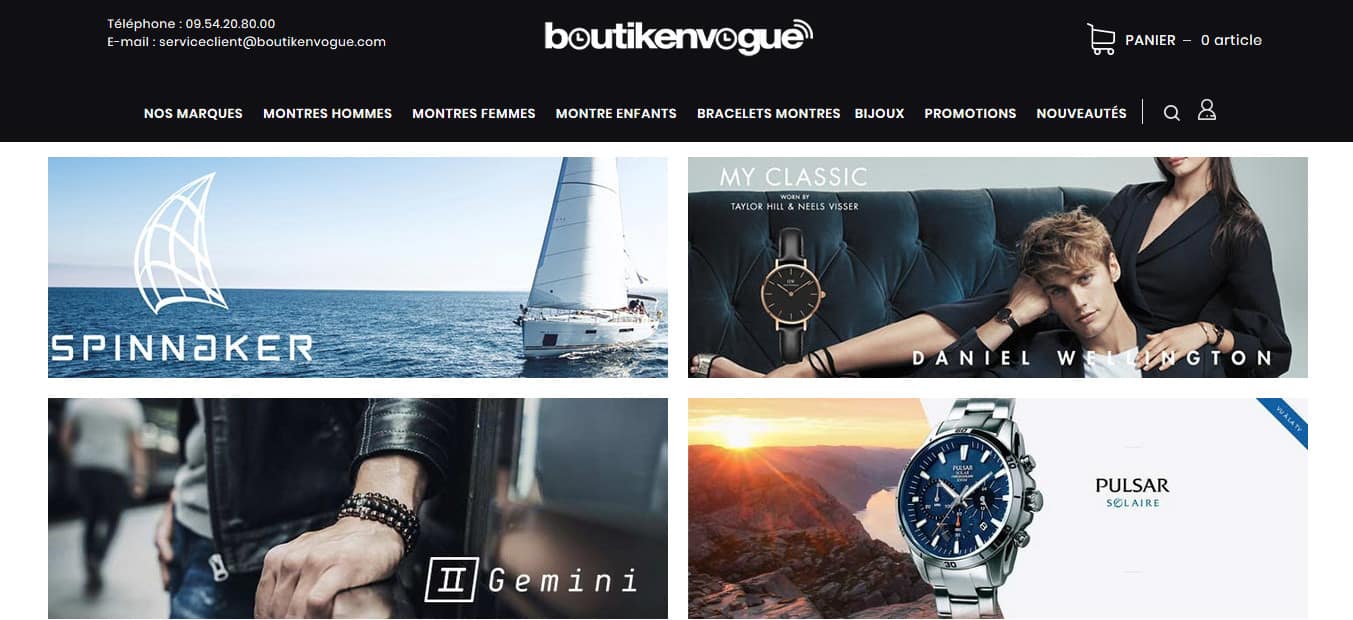 Boutikenvogue – Montres de marques pas cher