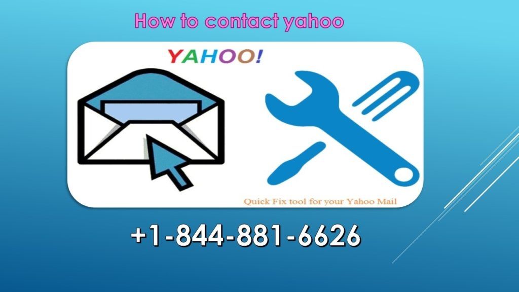 How to contact yahoo mail