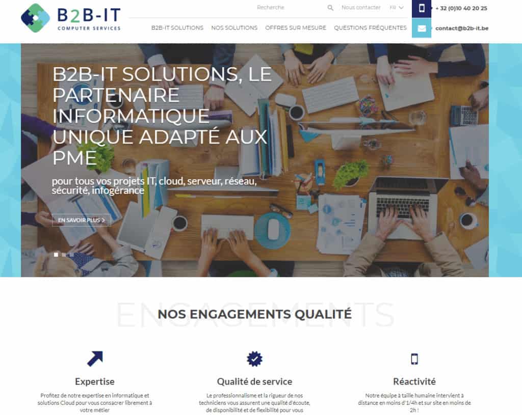 B2B-IT Solutions – Partenaire informatique des PME