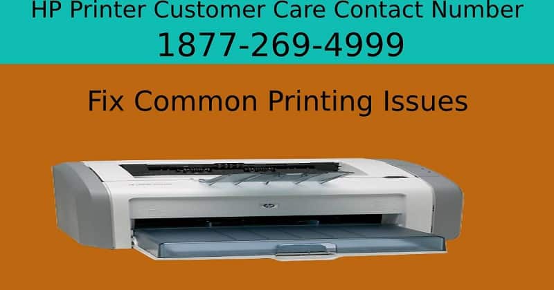 HP Printer Helpline Number 1877-269-4999