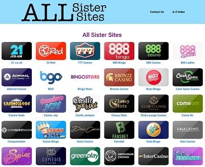 All Sister Sites