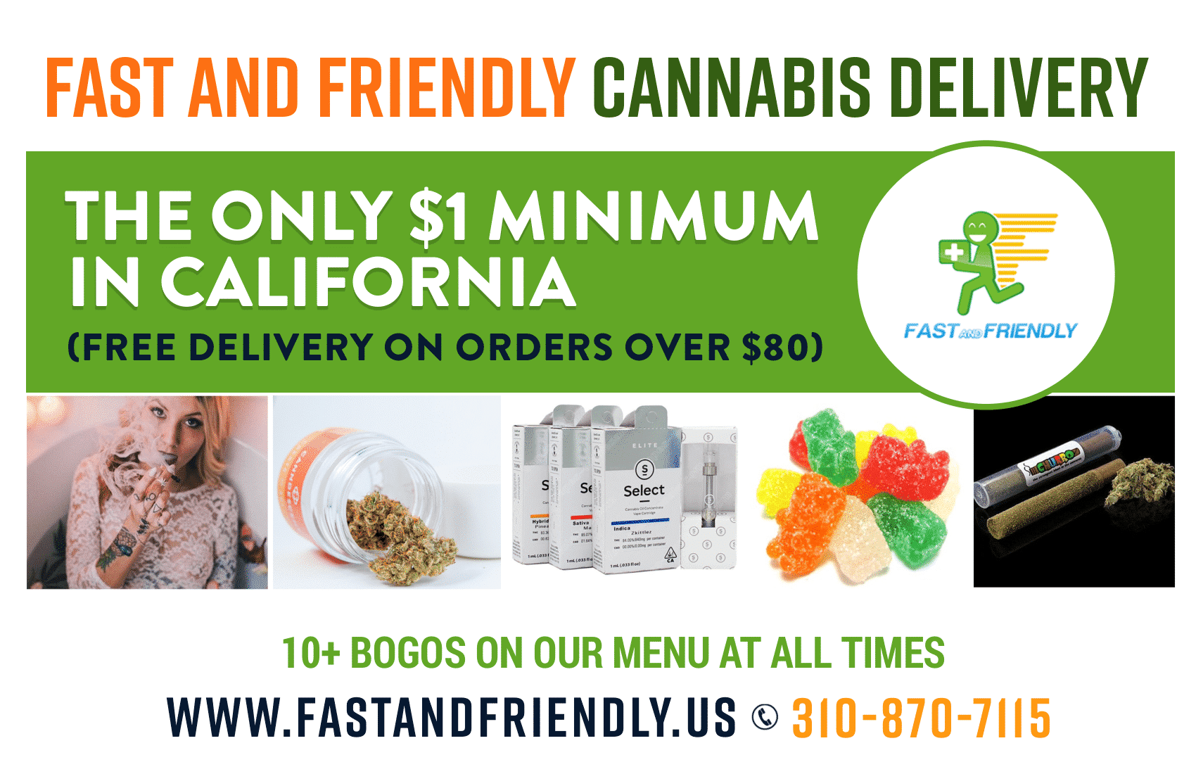 FAST AND FRIENDLY DELIVERY