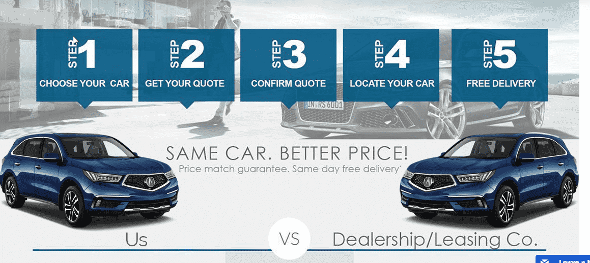 Acura MDX Lease