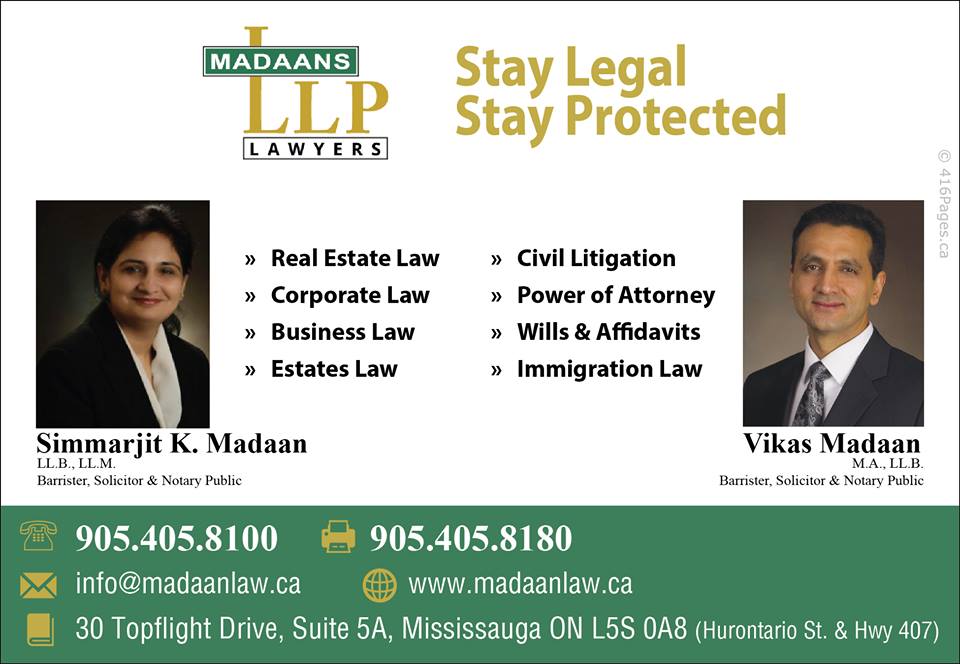 Madaans LLP, Lawyers