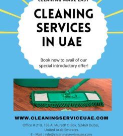 Cleaning Services in UAE