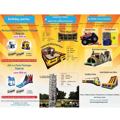 Laugh n Leap – Sumter Bounce House Rentals & Water Slides