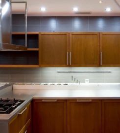 Grey & White Kitchen Cabinets