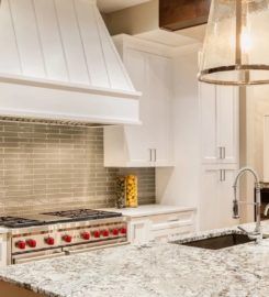 Grey & White Kitchen Cabinets