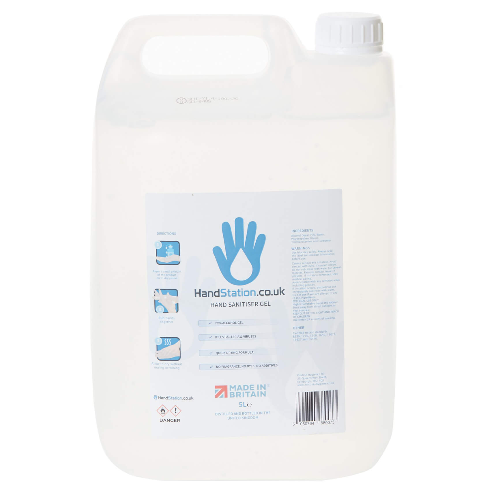 hand sanitiser 5L refill