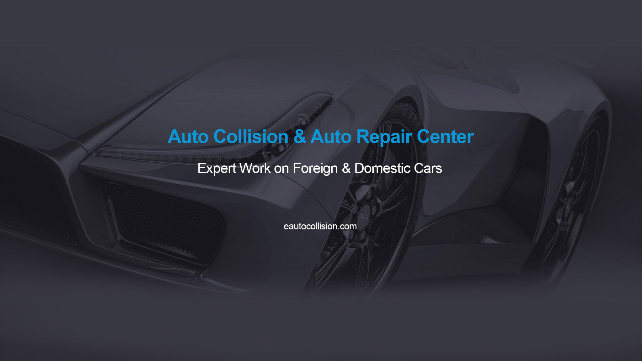 eAutoCollision: Auto Body Shop