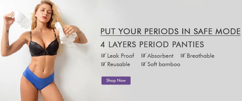 Period Panties | Menstrual panties | Zonas Online Shopping