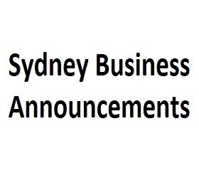 Sydney Business Announcements