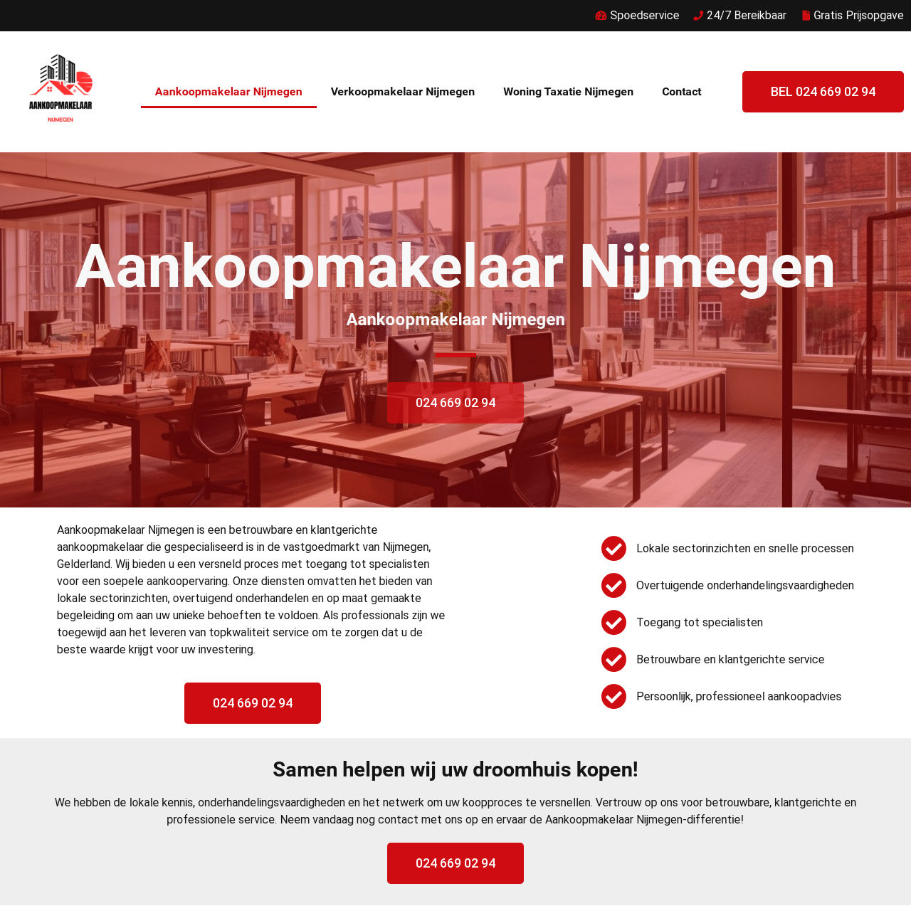 Aankoopmakelaar Nijmegen
