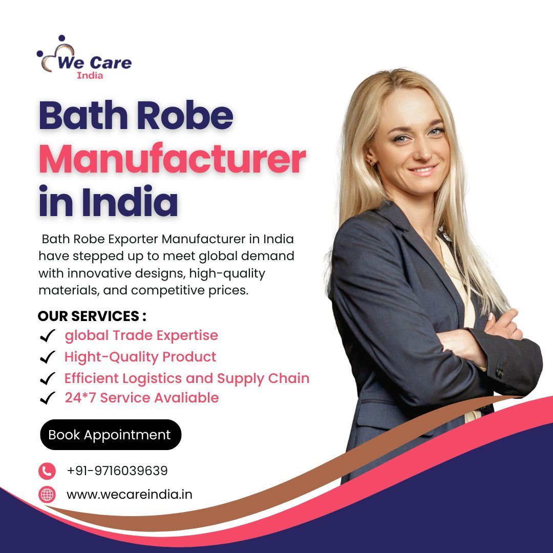 Bath Robe Manufacturer in India