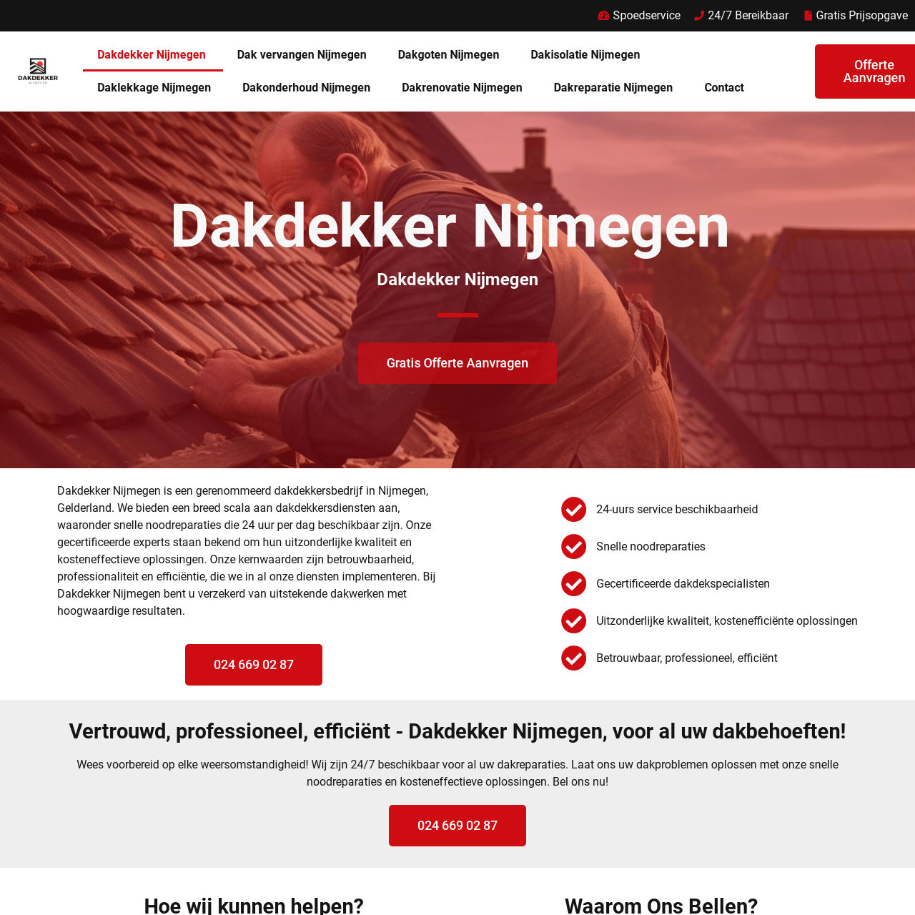 Dakdekker Nijmegen