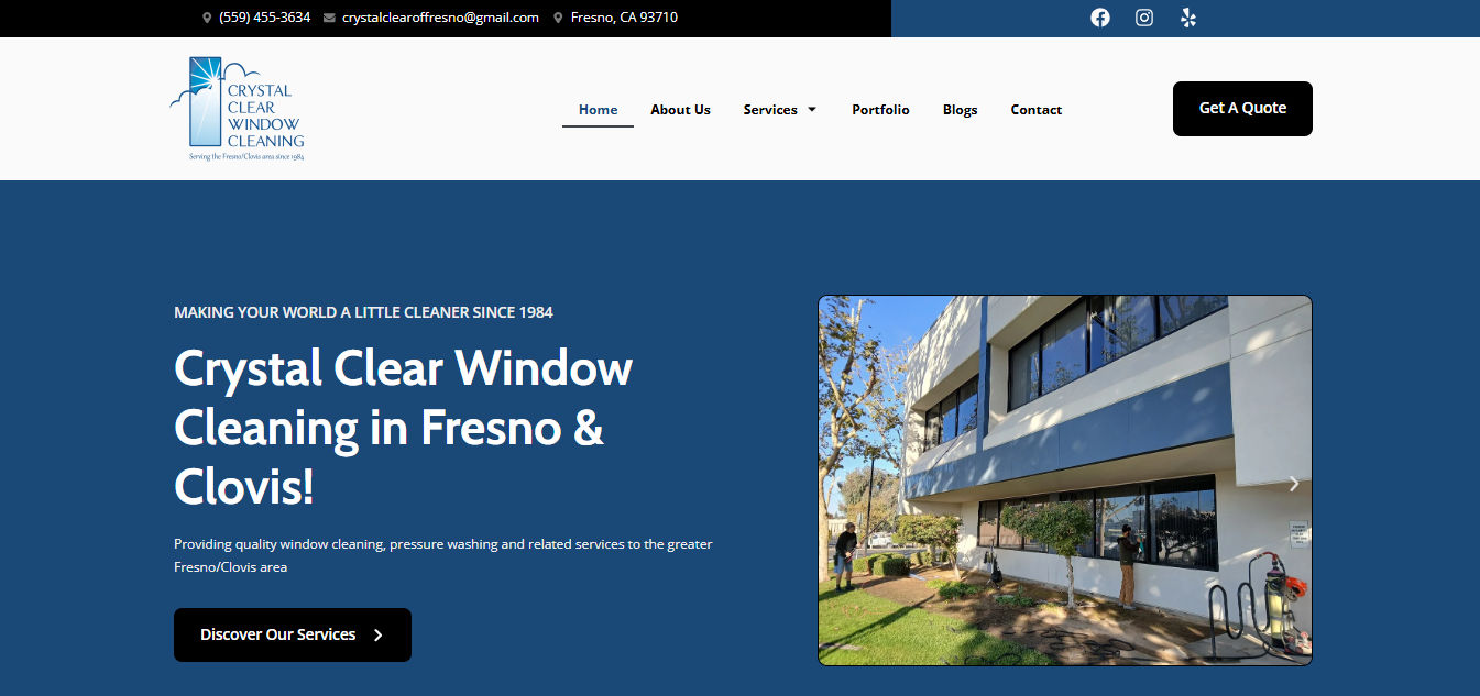 Crystal Clear Window Cleaning