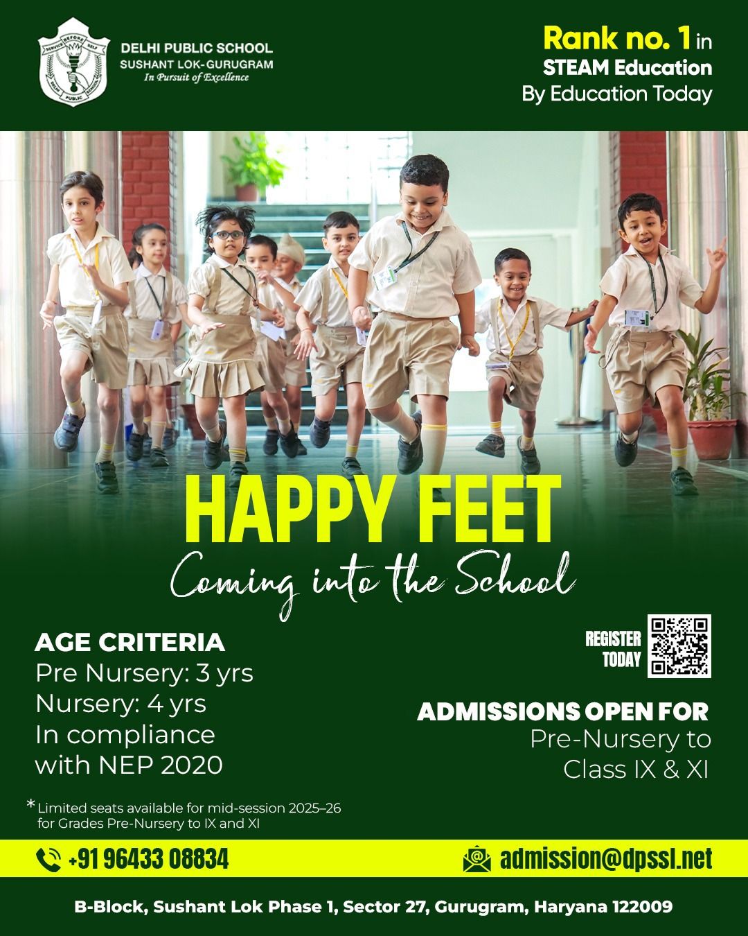 Best School in Gurgaon | Dps Sushant Lok