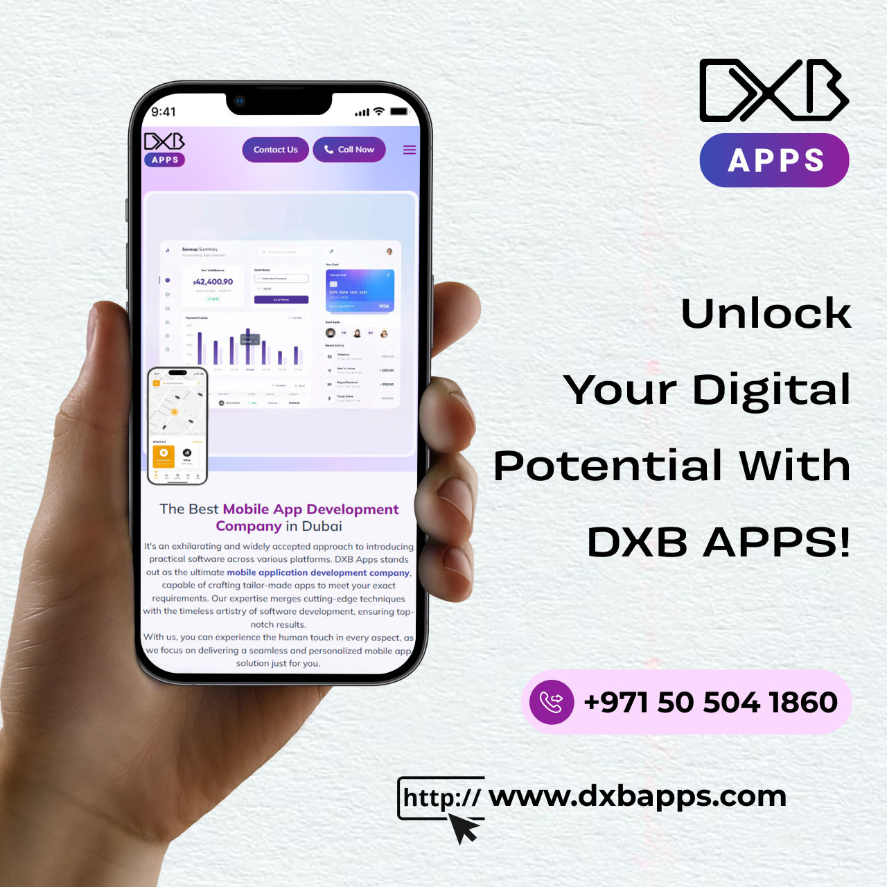 Choose the best mobile app development Abu Dhabi services by DXB  &hellip;