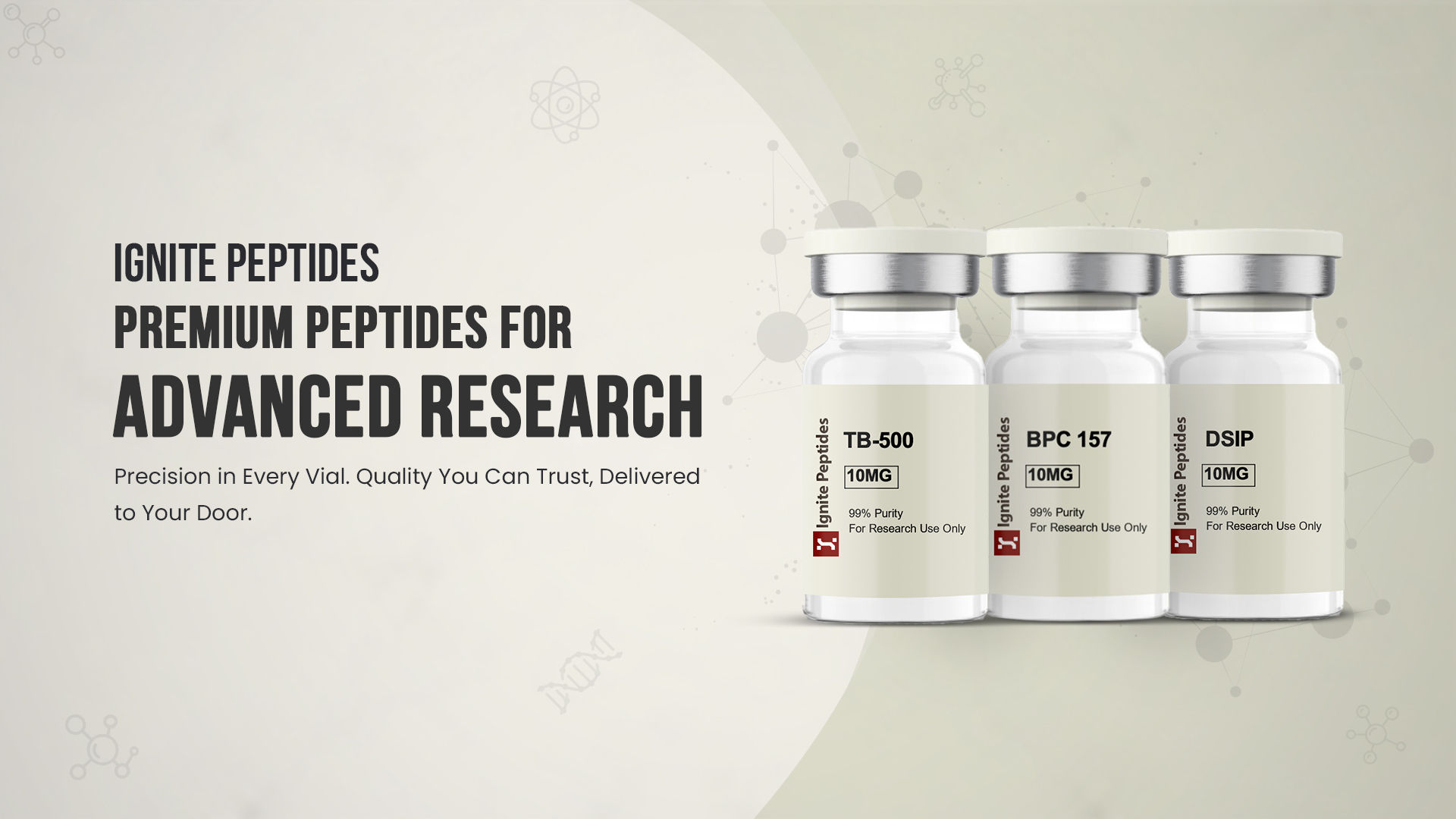 Ignite Peptides – Trusted Source for Research Peptides Online