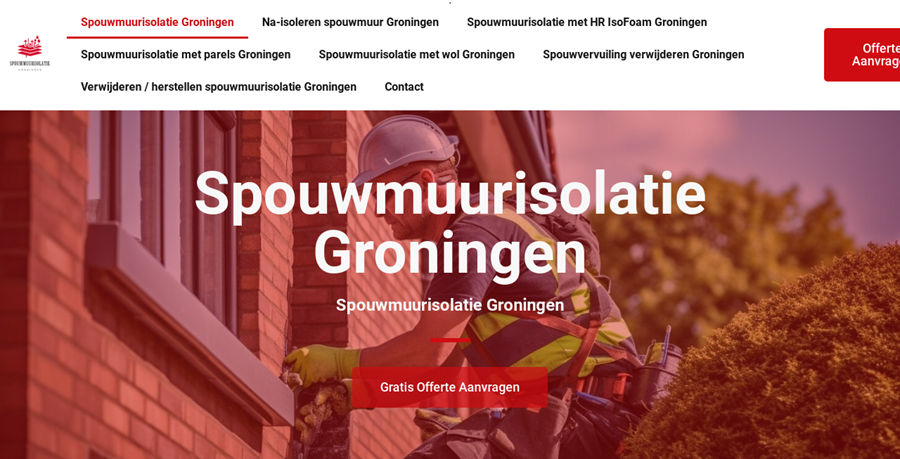 Spouwmuurisolatie Groningen