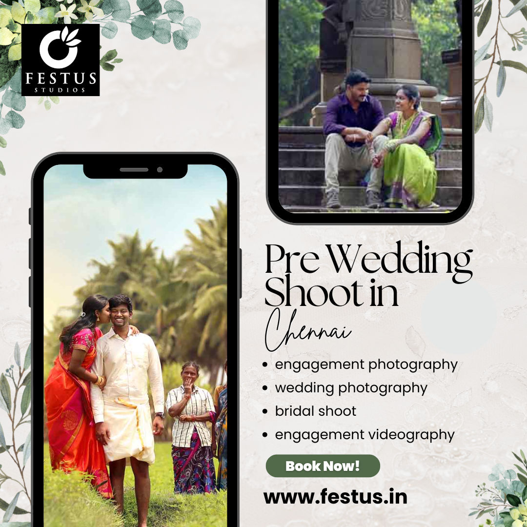 Pre Wedding Shoot in Chennai | Festus studios
