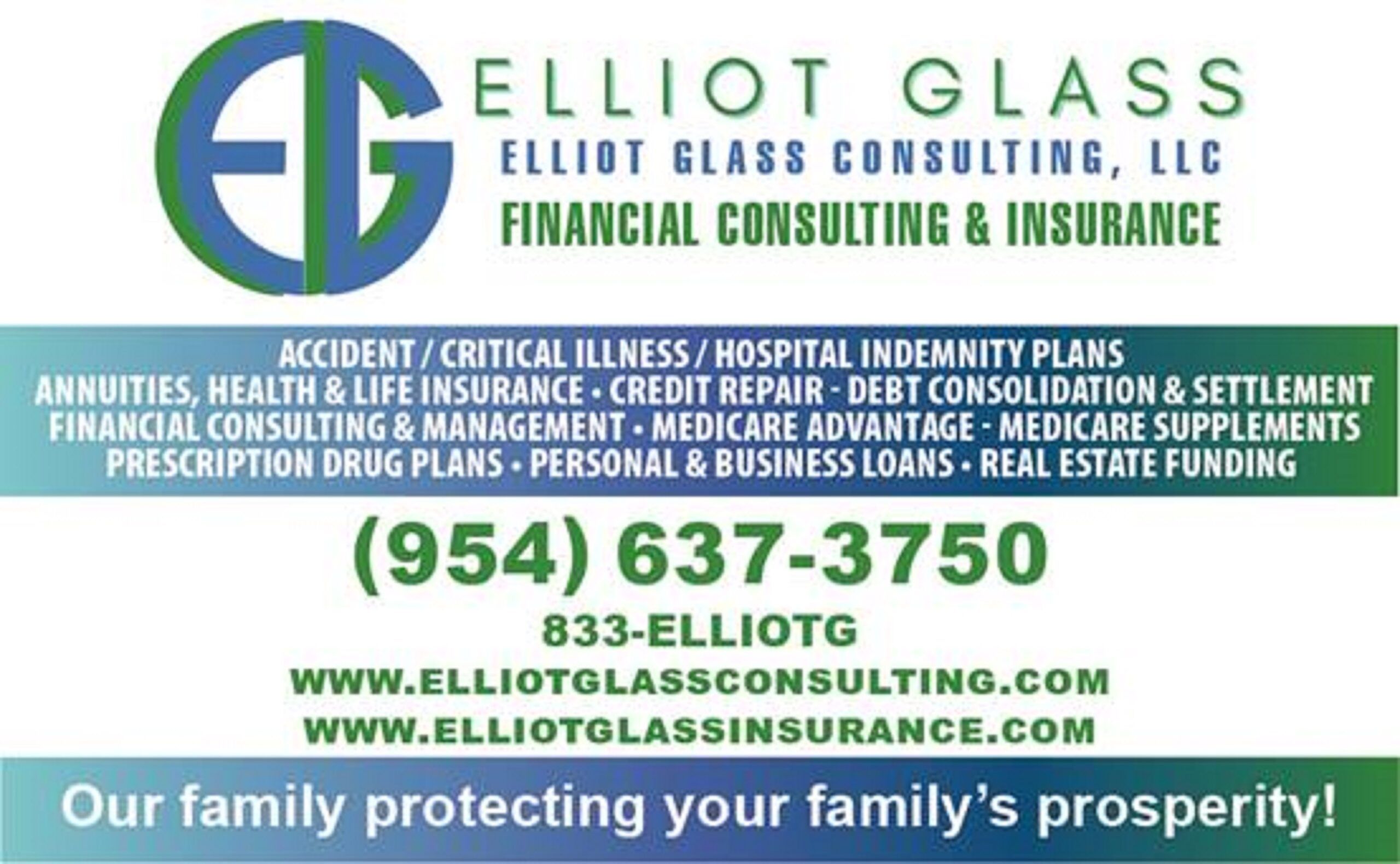 Elliot Glass Coral Springs Insurance