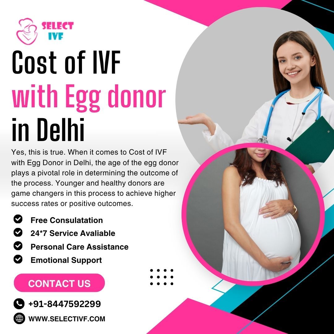 Cost of IVF with Egg donor in Delhi