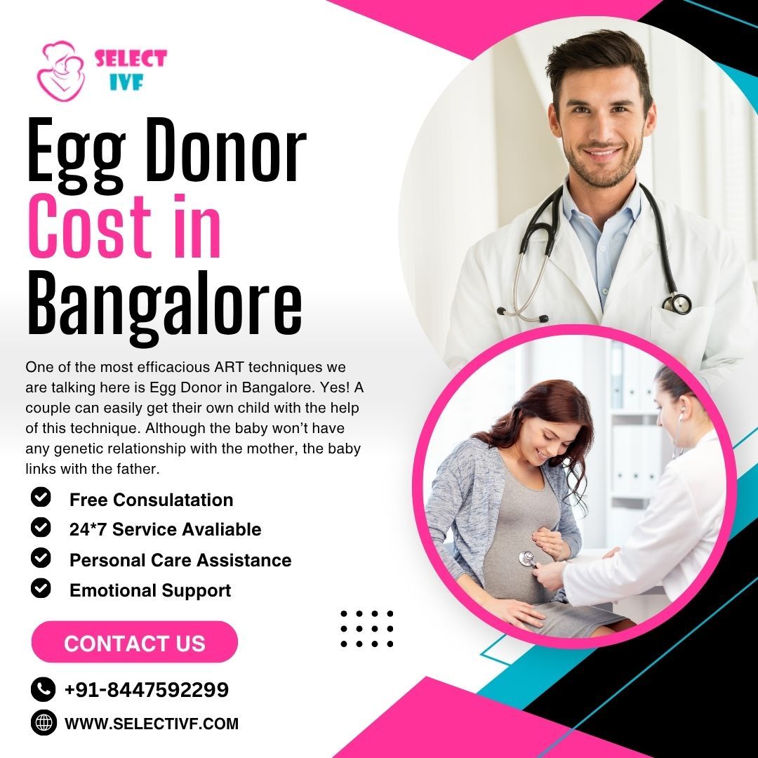 Egg Donor Cost in Bangalore