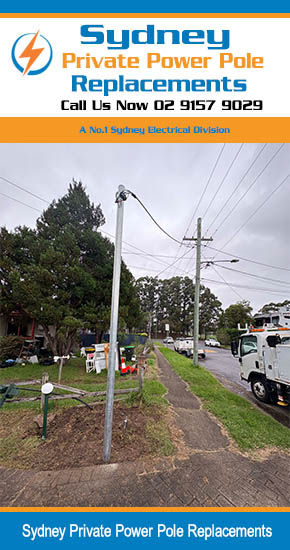 Sydney Private Power Pole Replacements
