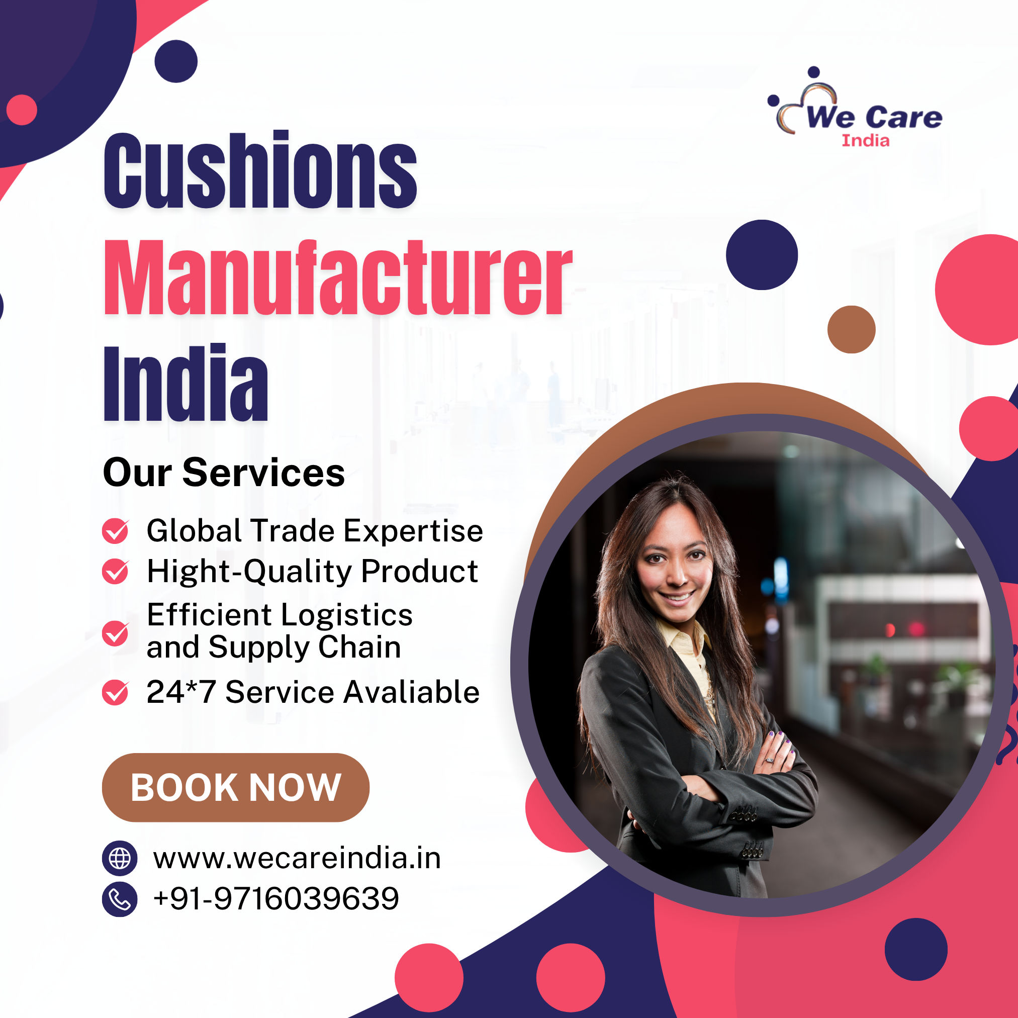 Cushions Manufacturer India