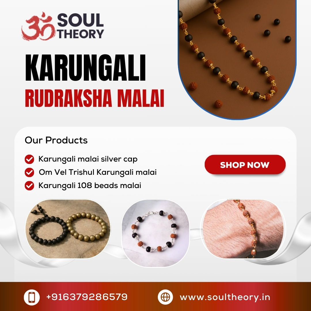 Karungali Rudraksha Malai – Soul Theory