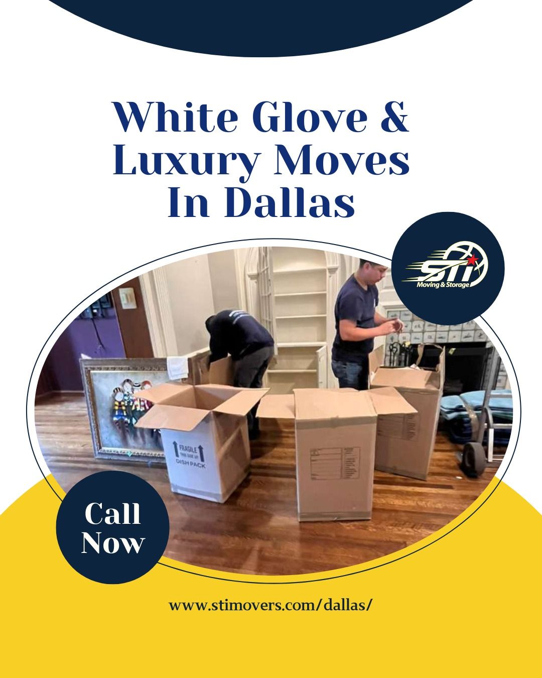 STI Movers Dallas – Local and Long-distance Moving Company