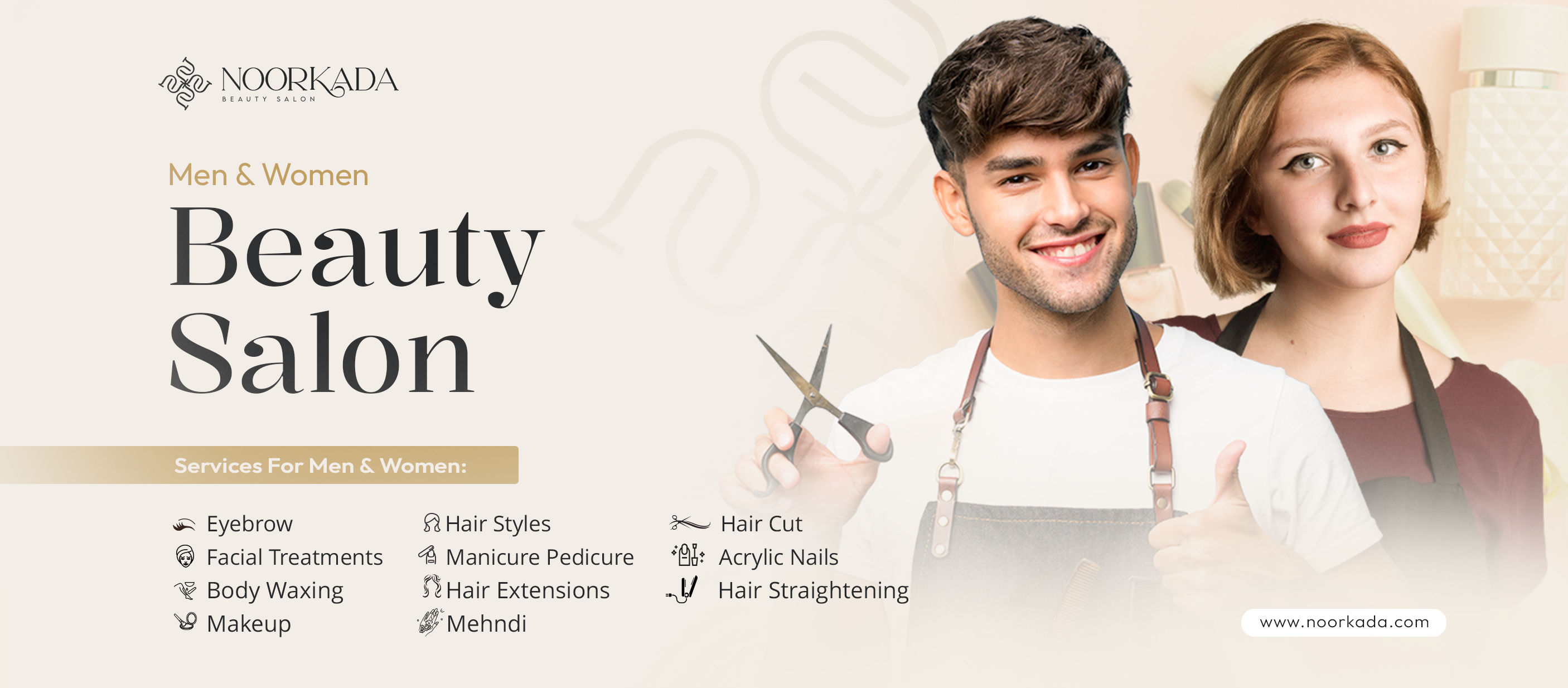 Noor Kada Beauty Salon For Men & Women