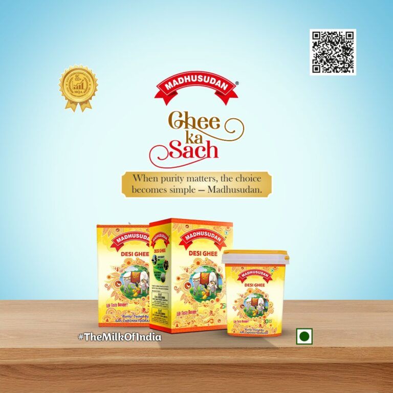 Madhusudan World | Pure & GC Tested Desi Ghee Brand in India