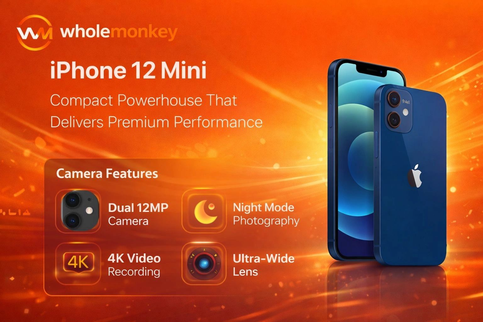 iPhone 12 Mini – Compact Powerhouse with A14 Bionic, OLED Displ &hellip;