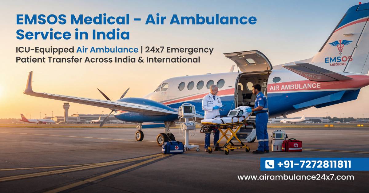 24×7 Emergency Air Ambulance Service in Chennai for Critical &hellip;