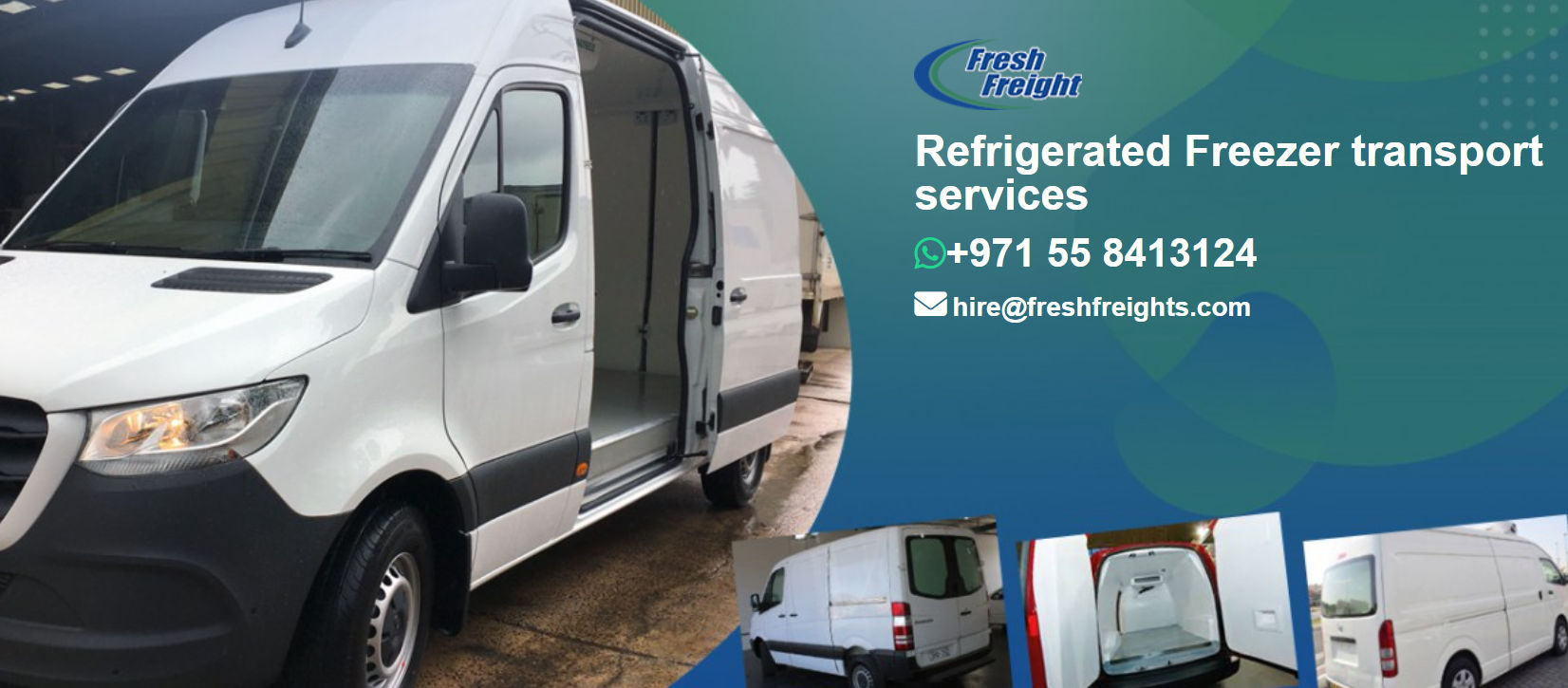 Chiller van & Freezer Trucks Rental Dubai UAE