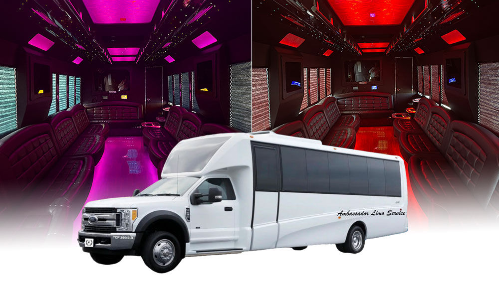 Ambassador Limousines Party Bus San Francisco