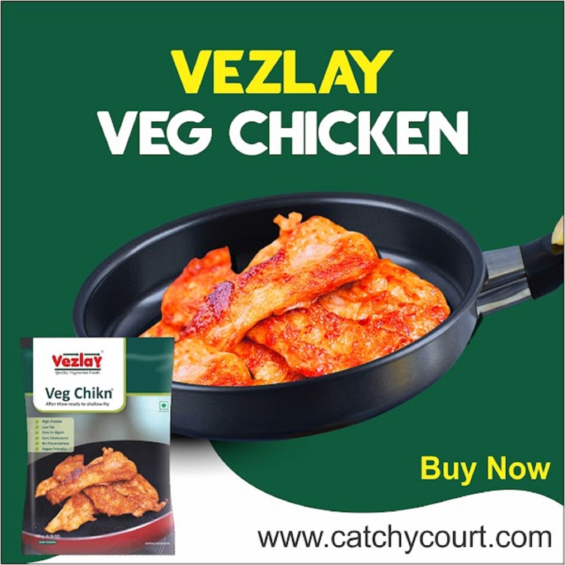 Vezlay Veg Chicken at Catchy Court – Delicious Plant-Based Prot &hellip;