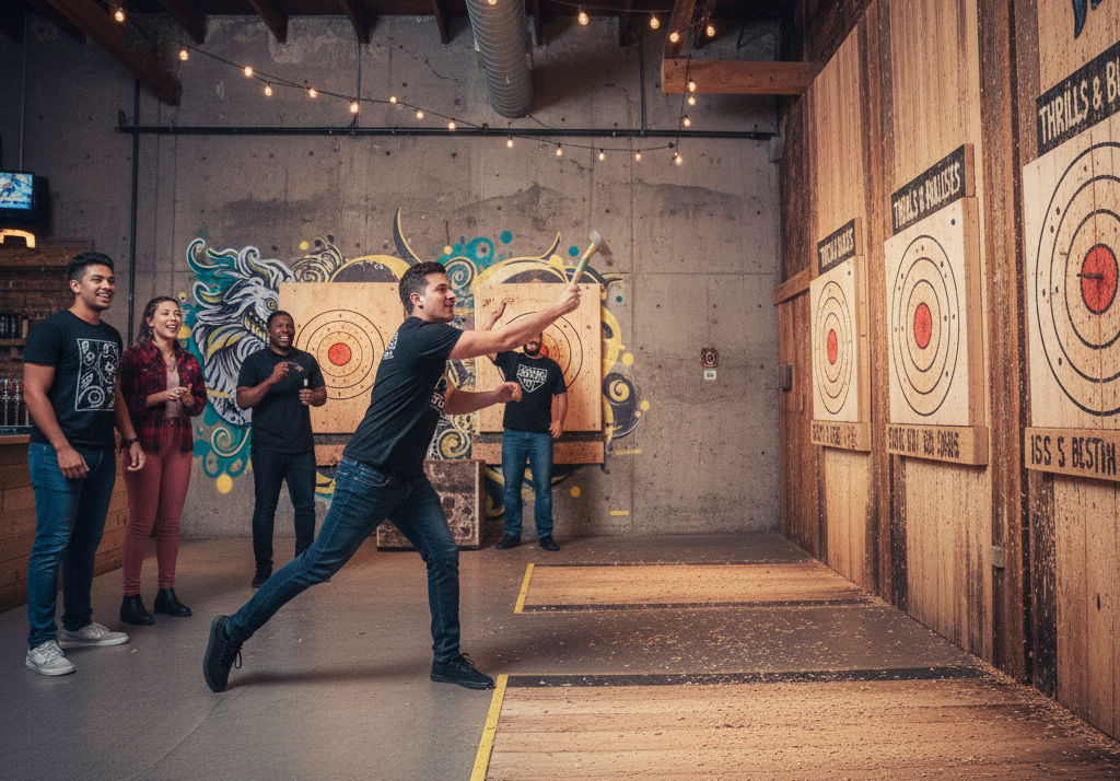 Celtic Axe Throwers