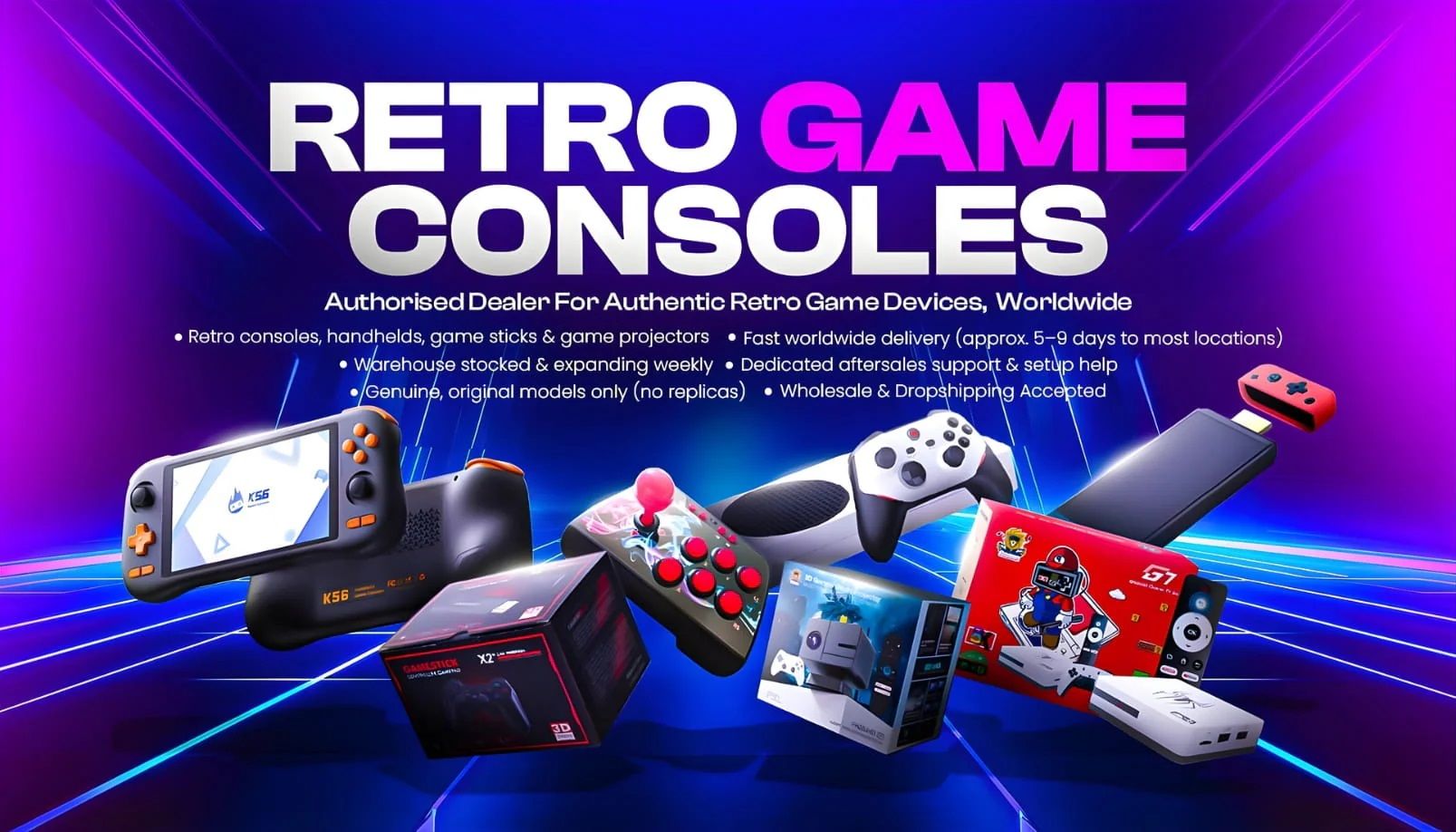 Retro Game Consoles