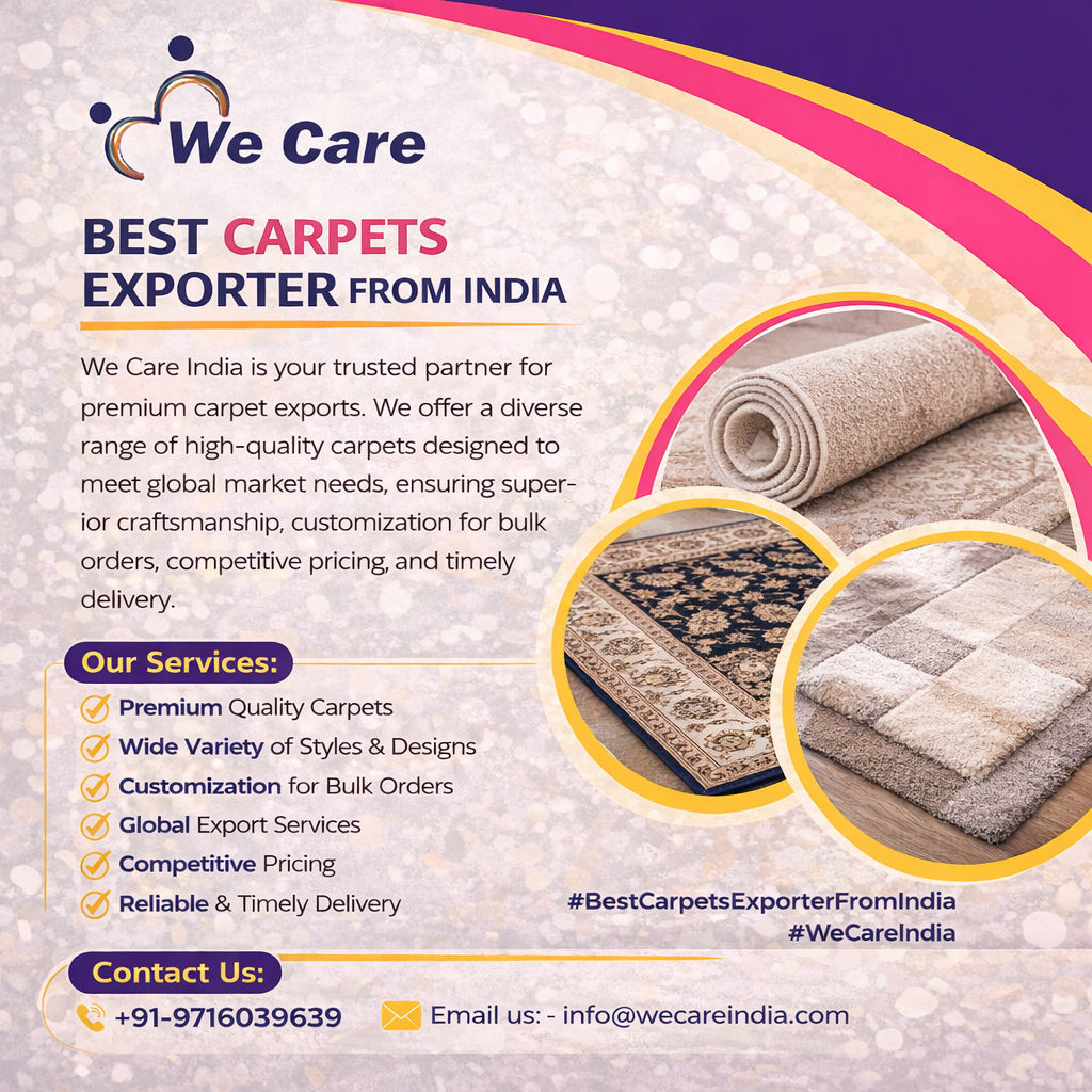 Best Carpets Exporter from India