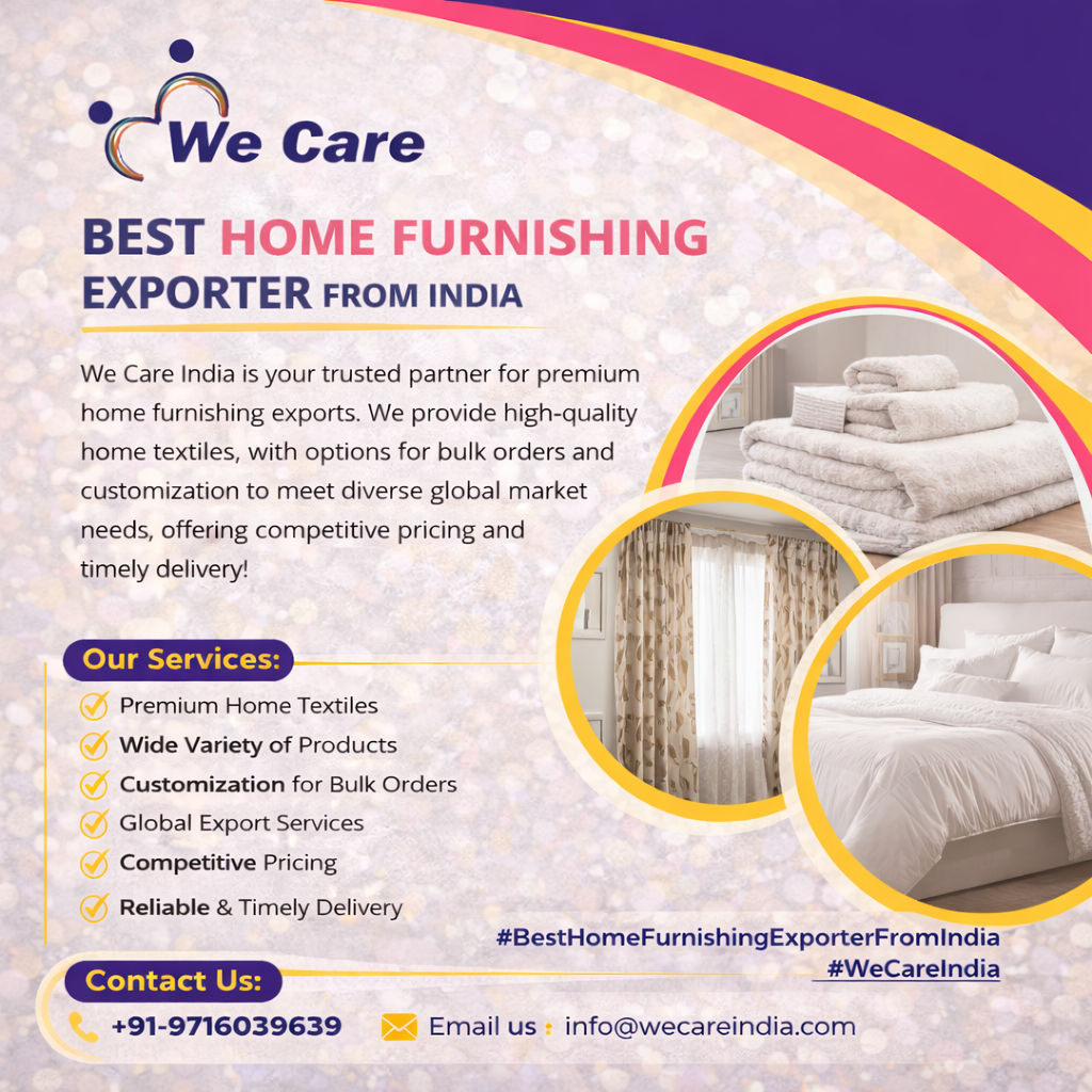 Best Home Furnishing Exporter from India