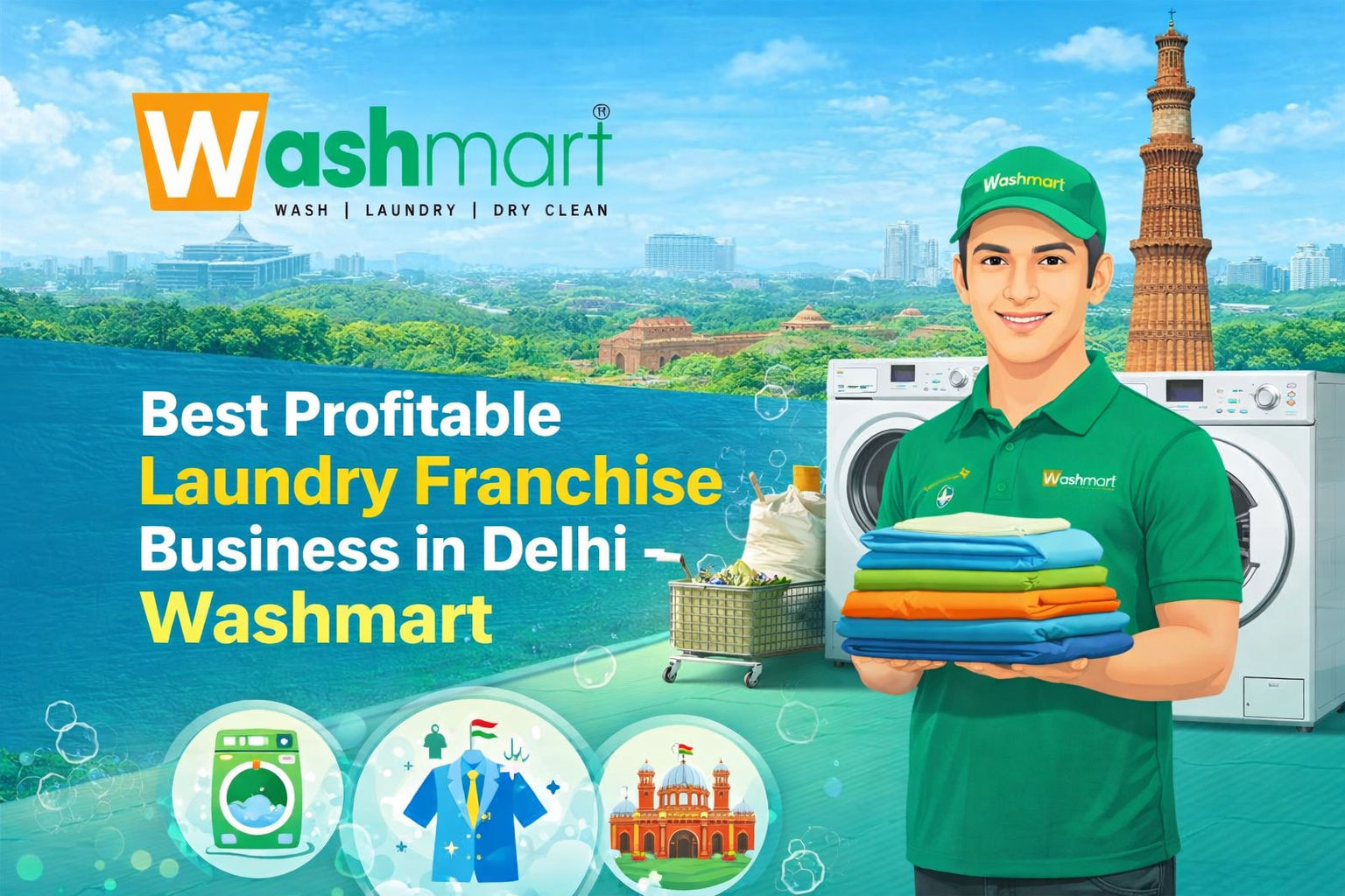 Washmart Best Laundry Franchise & Dry Cleaning Business In De &hellip;