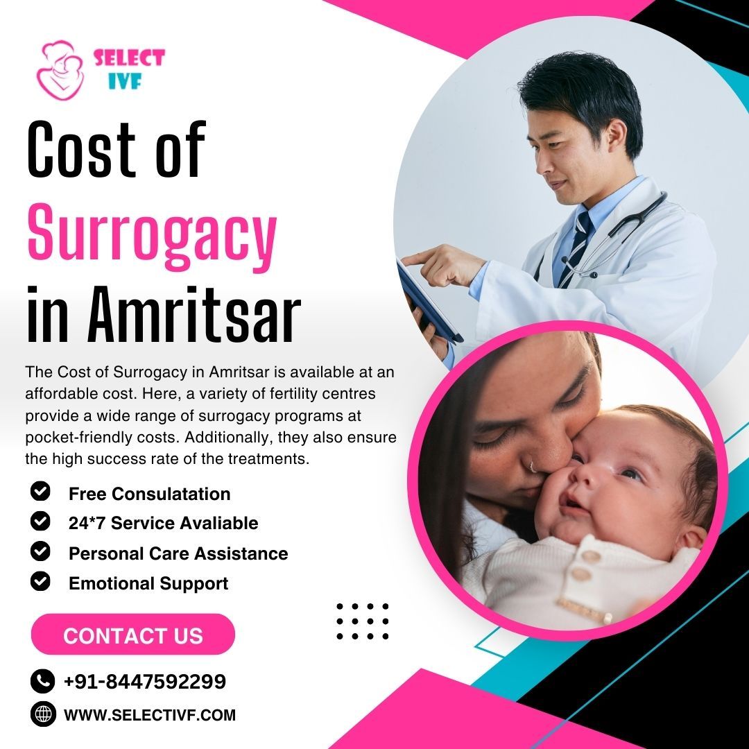 Cost of Surrogacy in Amritsar