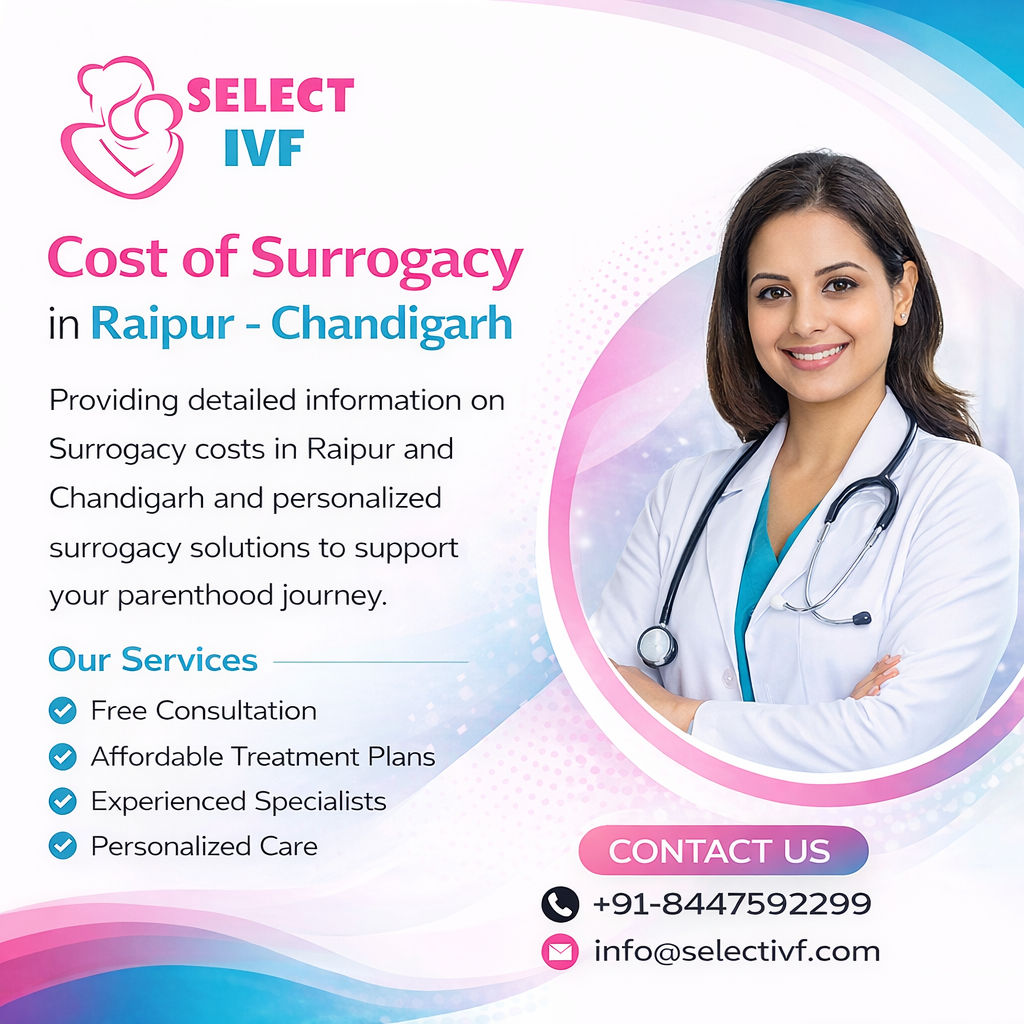 Cost of Surrogacy in Raipur – Chandigarh