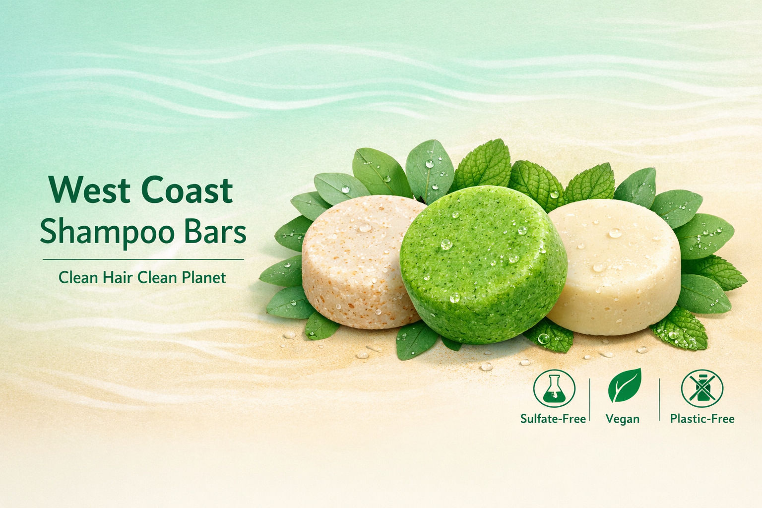 West Coast Shampoo Bars – Clean Hair Clean Planet