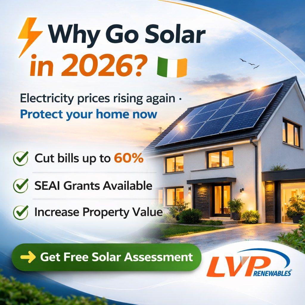 Solar Panels Ireland – LVP Renewables
